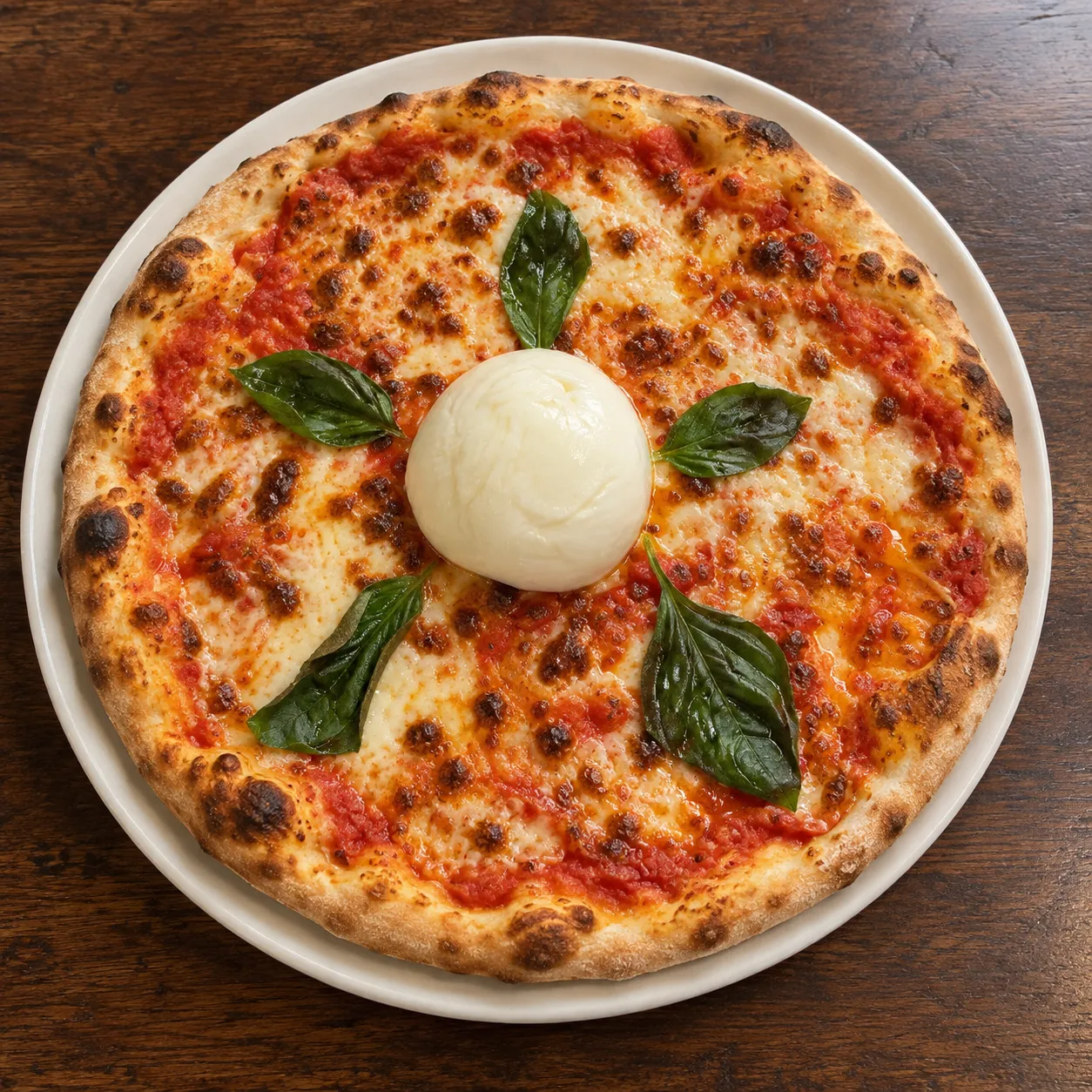 pizza pomodoro mozzarella bufala